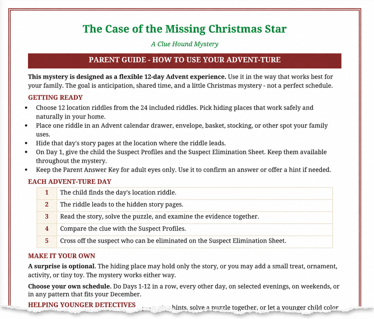The Case of the Missing Christmas Star